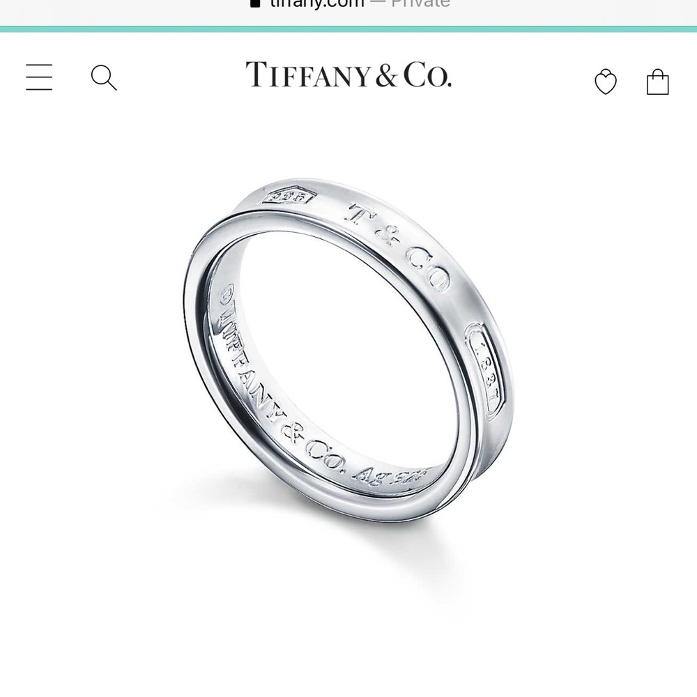Tiffany 1837® Ring in Silver